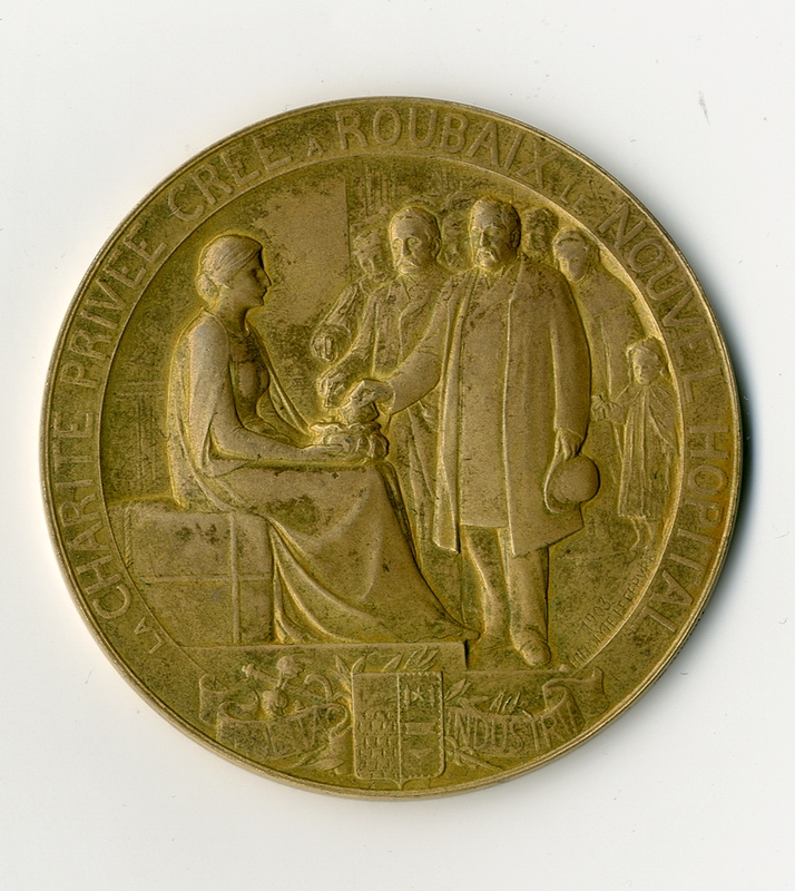 Médaille pour l'hôpital de la Fraternité.
