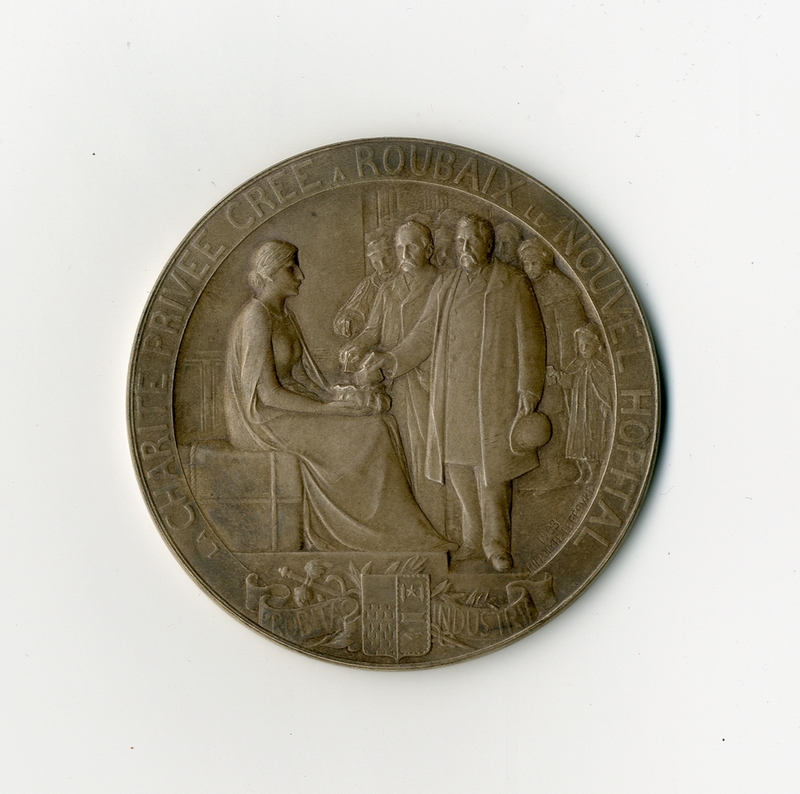 Médaille pour l'hôpital de la Fraternité.