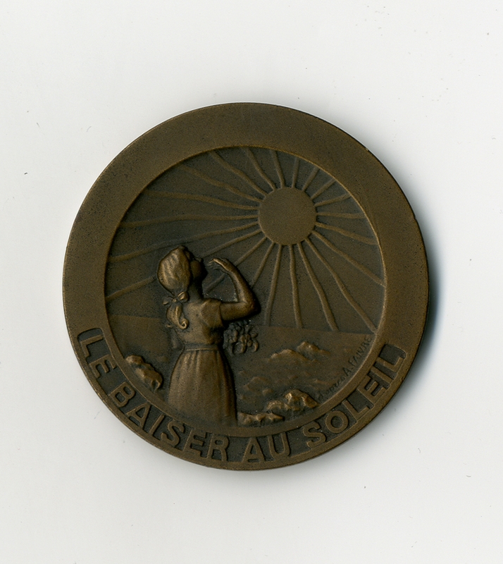 Médaille de la défense contre la tuberculose.