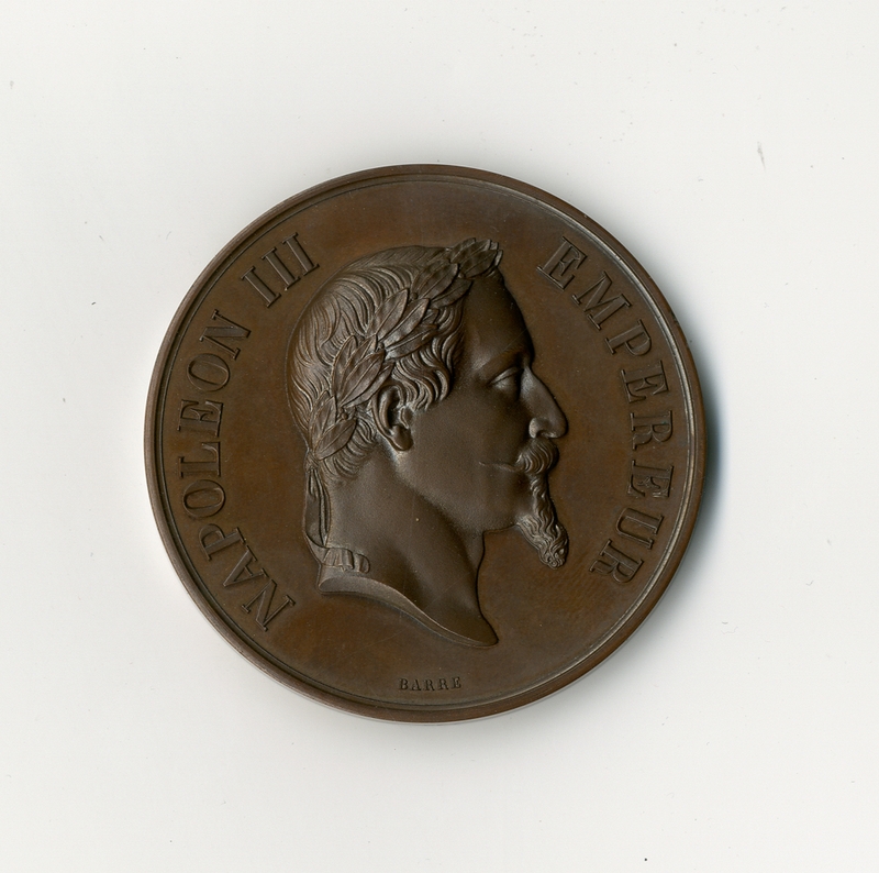 Médaille de récompense contre le choléra.