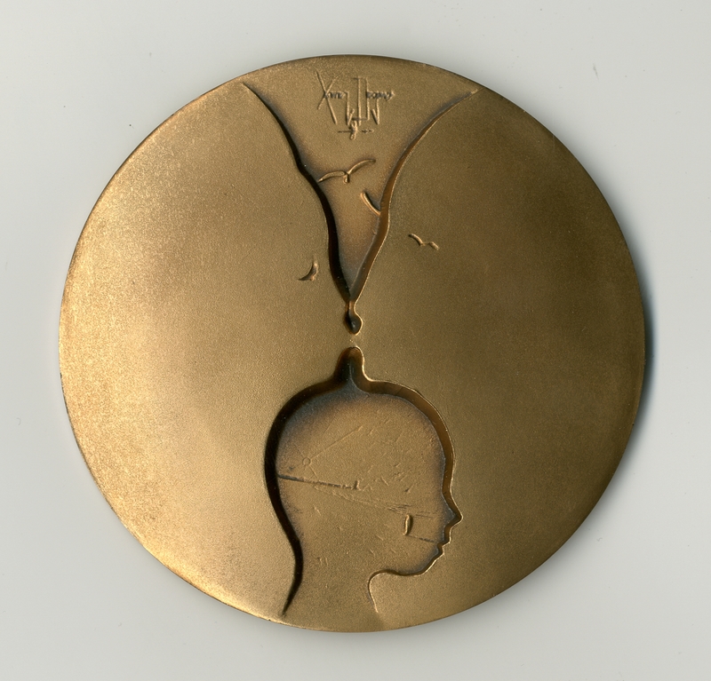 Médaille de l'association AFEJI, (Association des Flandres pour l'Education des Jeunes Inadaptés).