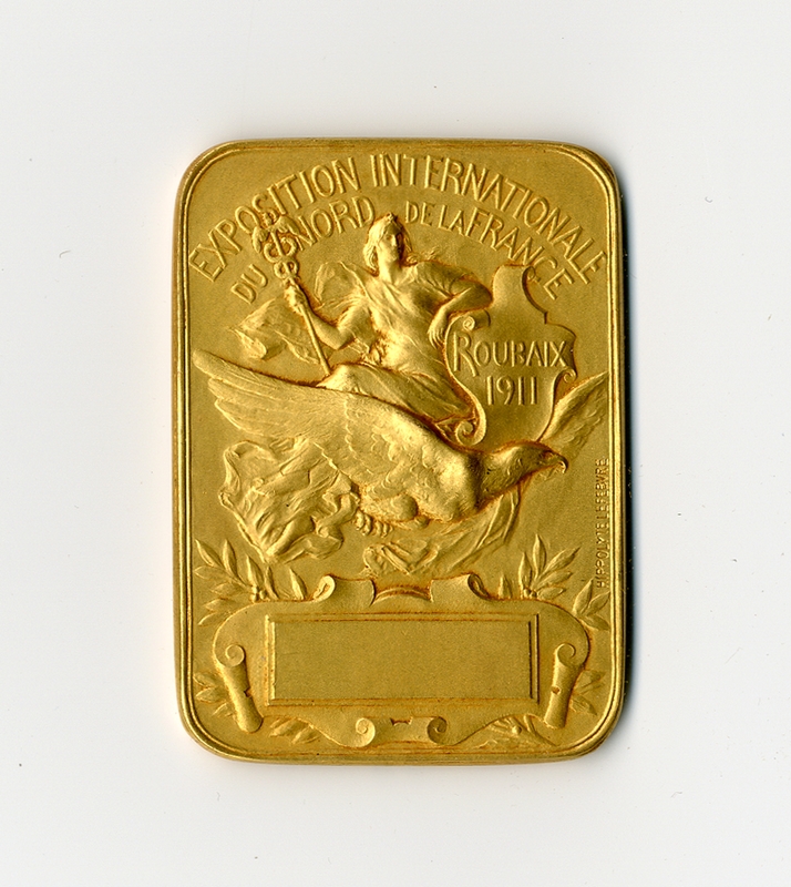 Médaille de l'exposition Internationale de 1911