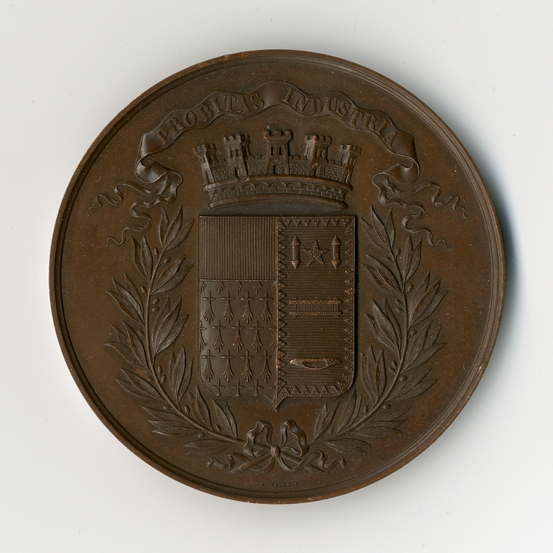 Médaille de reconnaissance pour M. Pierre Auguste Mimerel