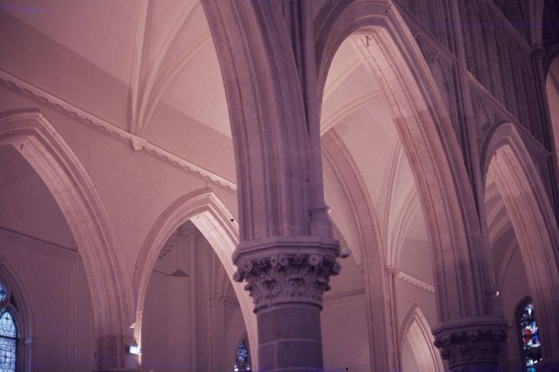 Architecture intérieure de l'Eglise Saint Martin
