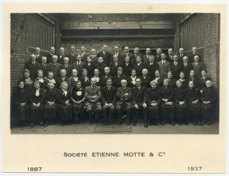 Des employés de la société Etienne Motte & Cie