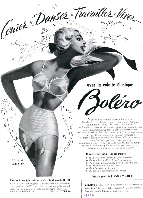 Des publicités de la marque Boléro