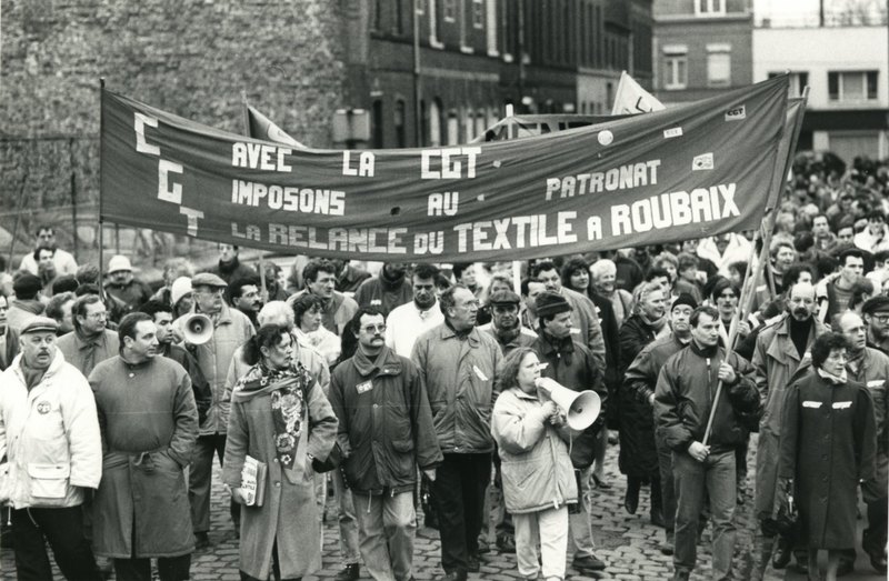 Une manifestation de syndicat