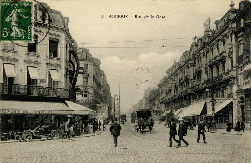 La rue de la Gare
