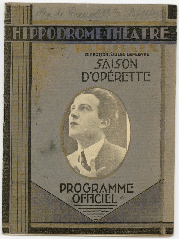 Le programme de l'Hippodrome-Théâtre