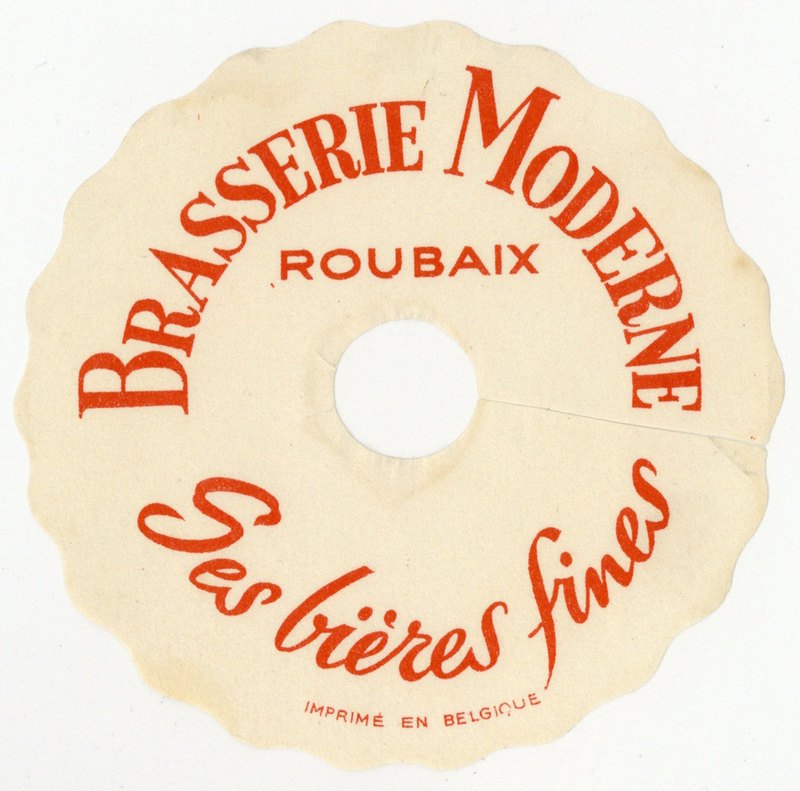 Un collerette de la Brasserie Moderne
