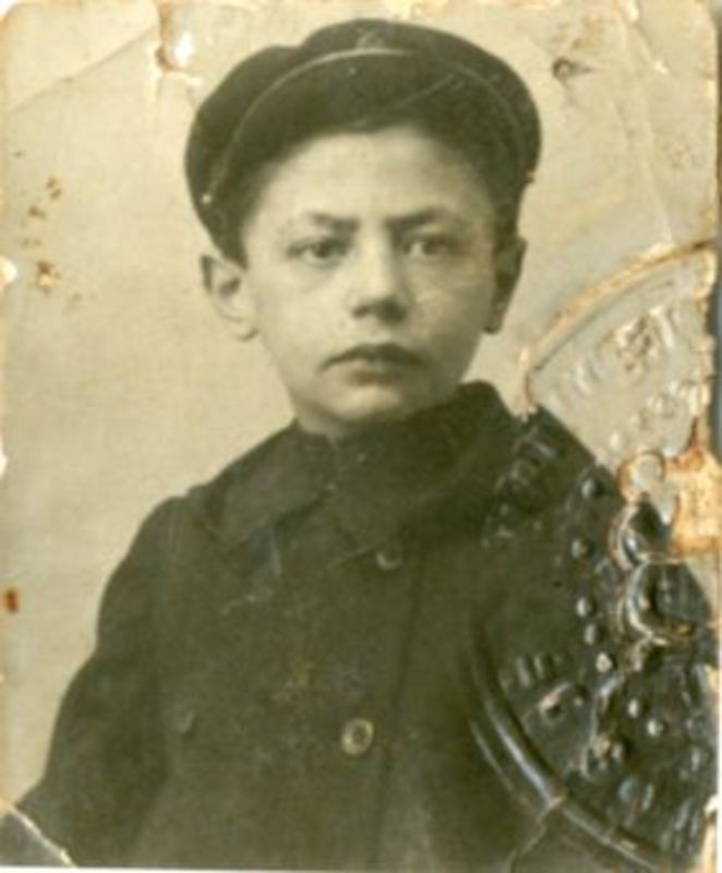 Une photographie de Raymond Lebas enfant, fils de Jean et Angèle Lebas