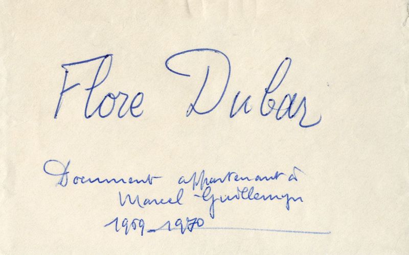 Lettre manuscrite et autographe du 14 novembre 1941 de Laure à ses parents lors de son séjour à la prison de St-Gilles, Bruxelles