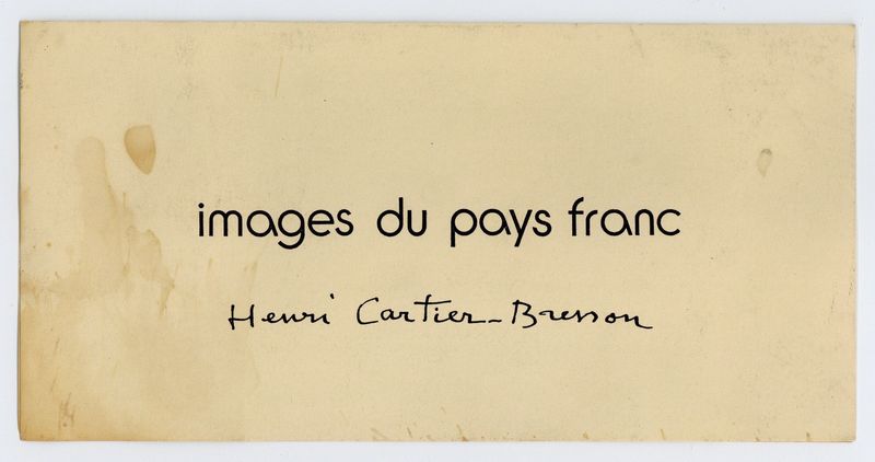 Inauguration de l'exposition photographique : Images du Pays Franc