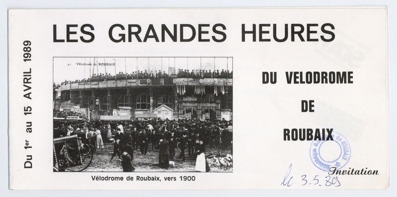 Inauguration de l'exposition : Les Grandes Heures du Vélodrome de Roubaix
