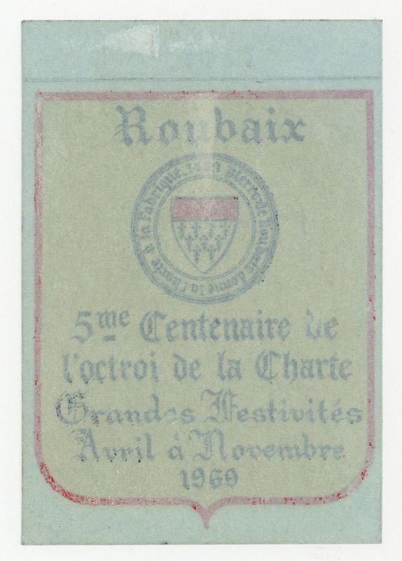 Sticker du 5ème Centenaire de l'octroi de la Charte