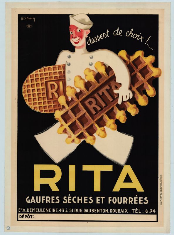 Rita : gaufres sèches et fourrées
