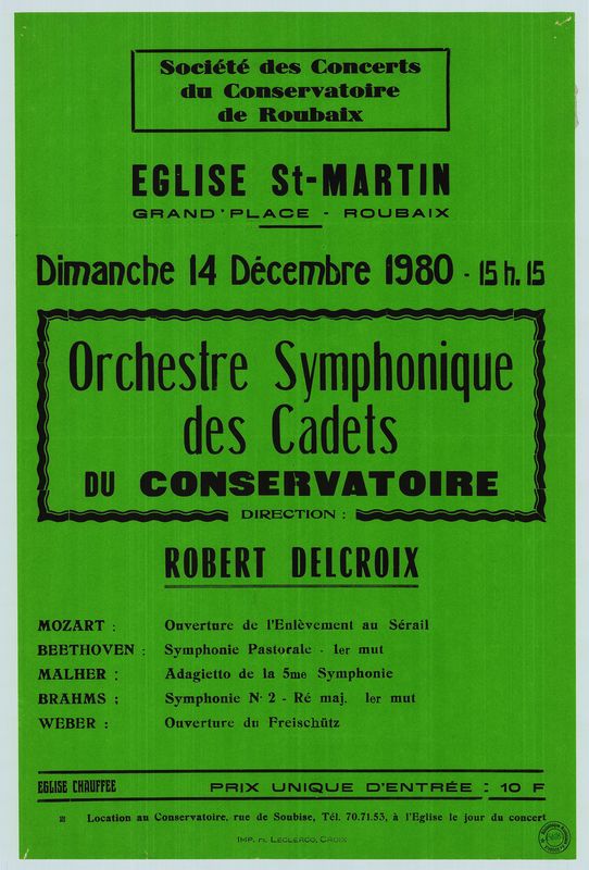 Orchestre symphonique des cadets du Conservatoire