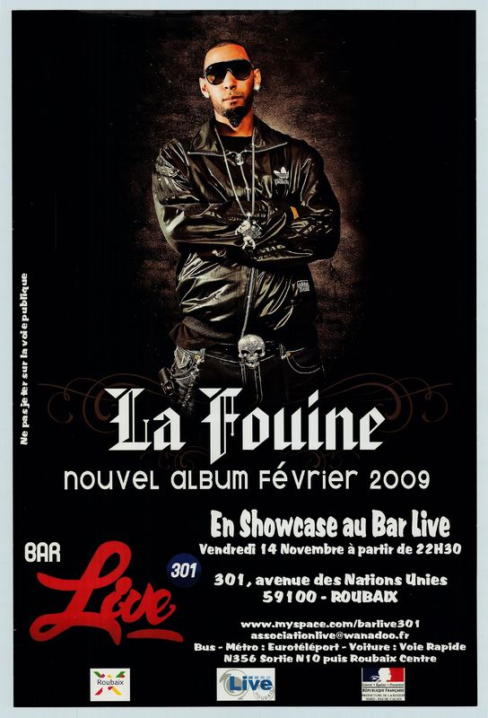 La Fouine en showcase