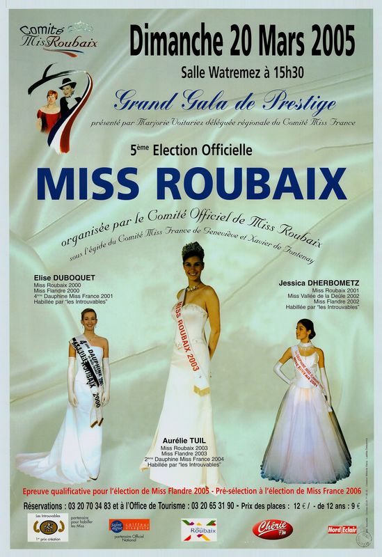 Election officielle Miss Roubaix