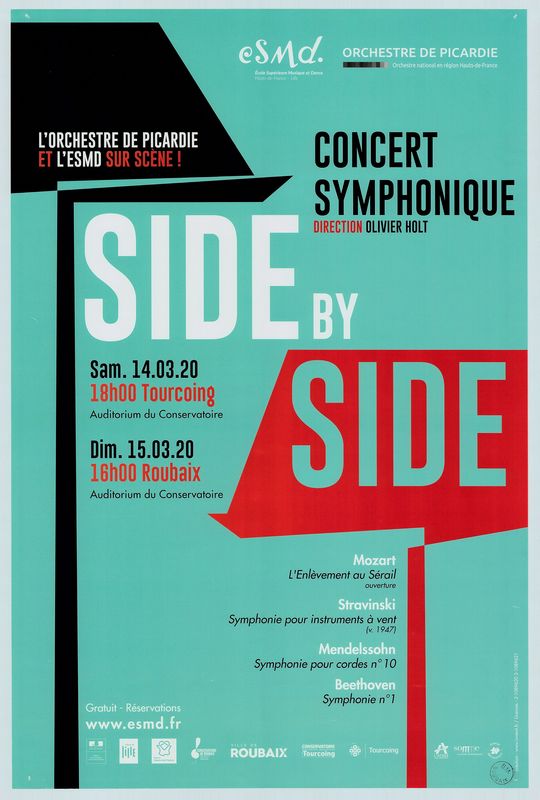 Side by side : concert symphonique