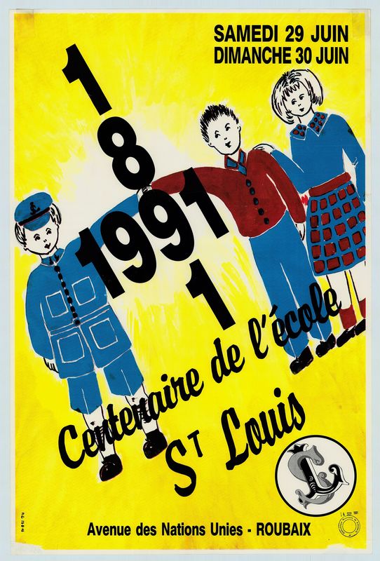 1891 - 1991 : Centenaire de l'école Saint-Louis