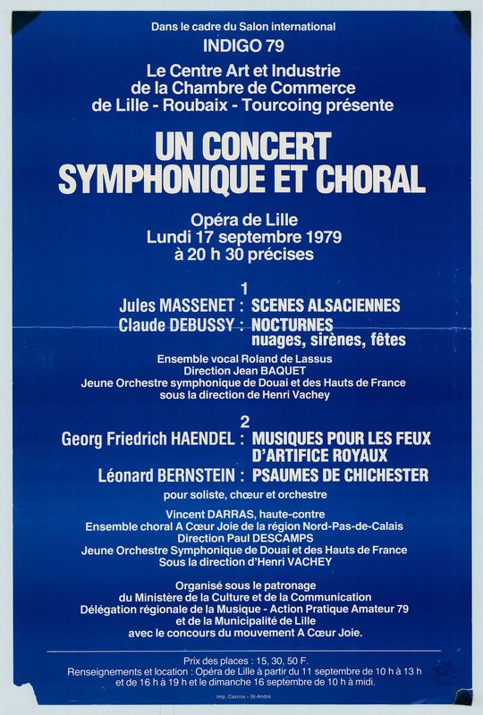 Concert symphonique et choral