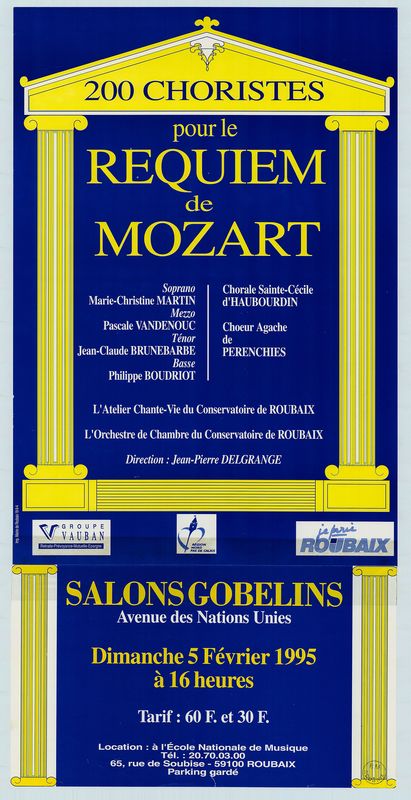 200 choristes pour le Requiem de Mozart
