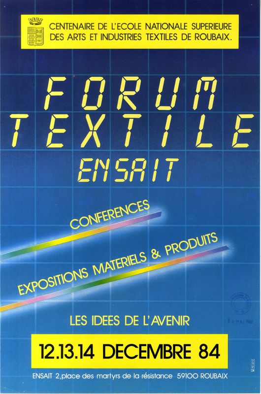 Forum textile ENSAIT