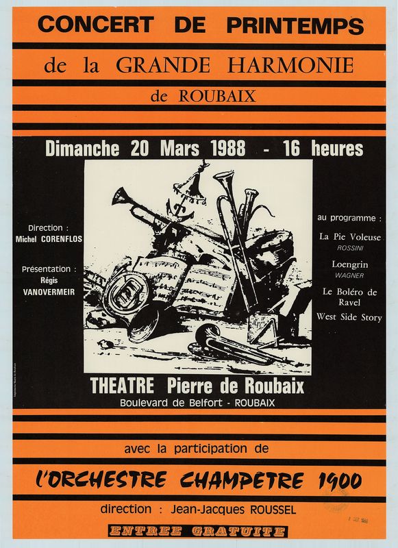 Concert de printemps de la Grande Harmonie de Roubaix