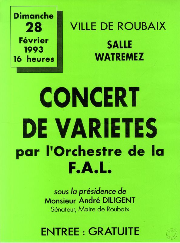 Concert de variétés