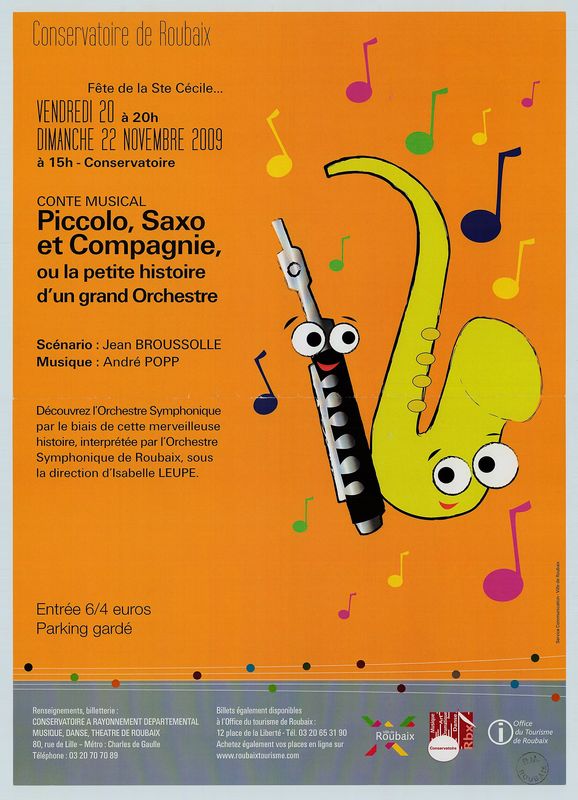 Piccolo, Saxo et Compagnie ou la petite histoire d'un grand orchestre