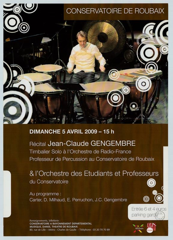 Récital de Jean-Claude Gengembre et l'orchestre des étudiants et professeurs