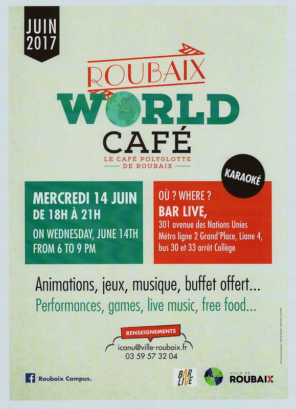 Roubaix World Café