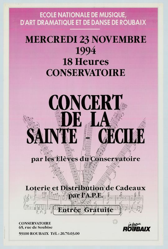 Concert de la Sainte-Cécile