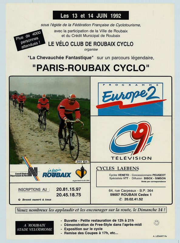 La chevauchée fantastique sur le parcours du Paris-Roubaix