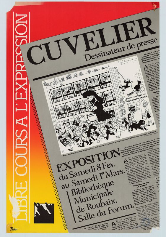 Cuvelier, dessinateur de presse