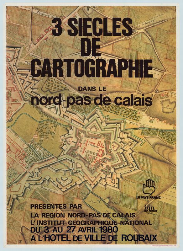 3 siècles de cartographie dans le Nord-Pas-de-Calais