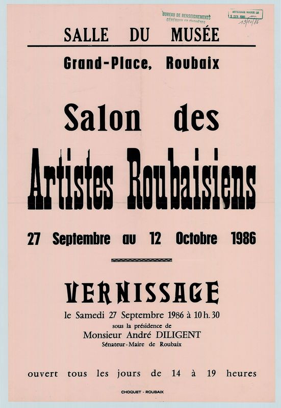 Salon des artistes roubaisiens