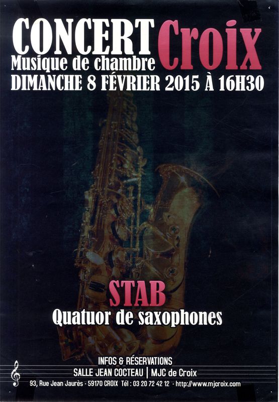 Stab Quatuor de saxophones