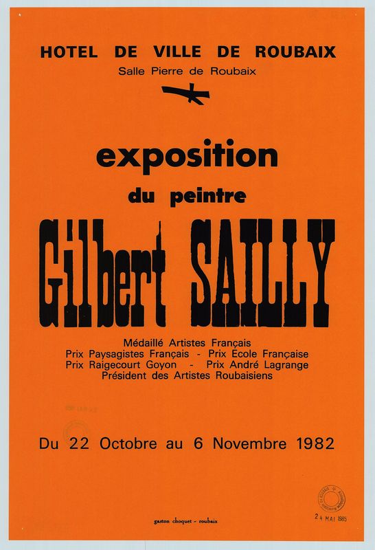 Exposition du peintre Gilbert Sailly