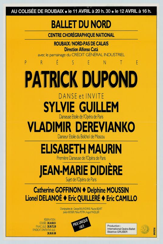 Patrick Dupond danse et invite