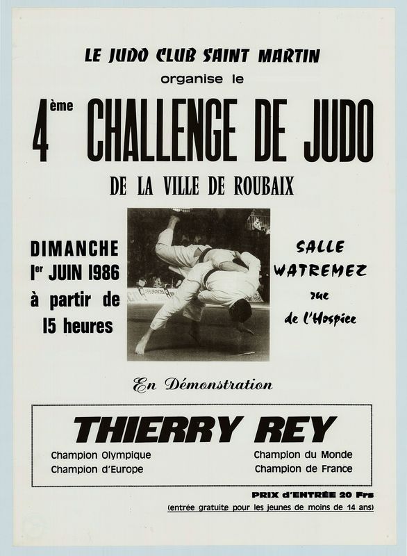 4e challenge de judo de la Ville de Roubaix