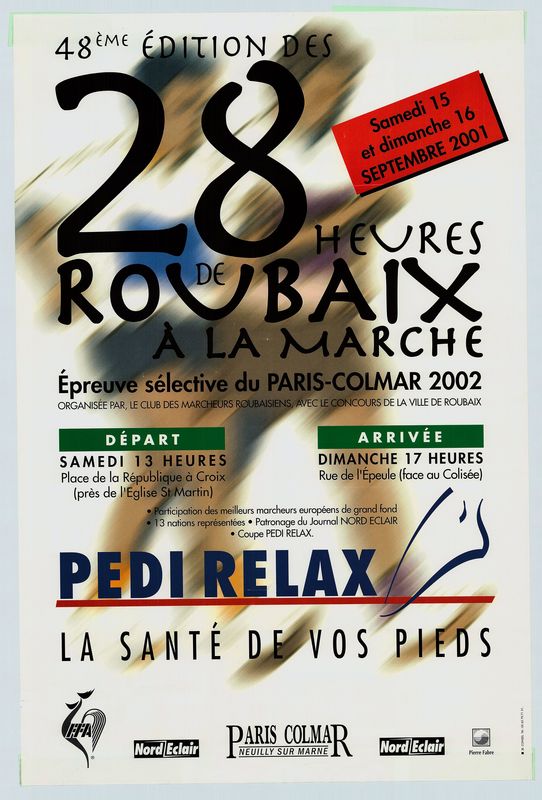 28 heures internationales de Roubaix à la marche
