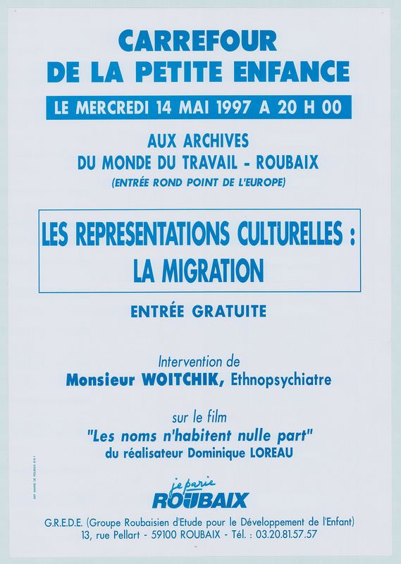 Les représentations culturelles : la migration