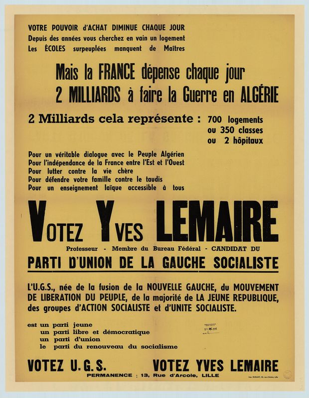 Votez Yves Lemaire