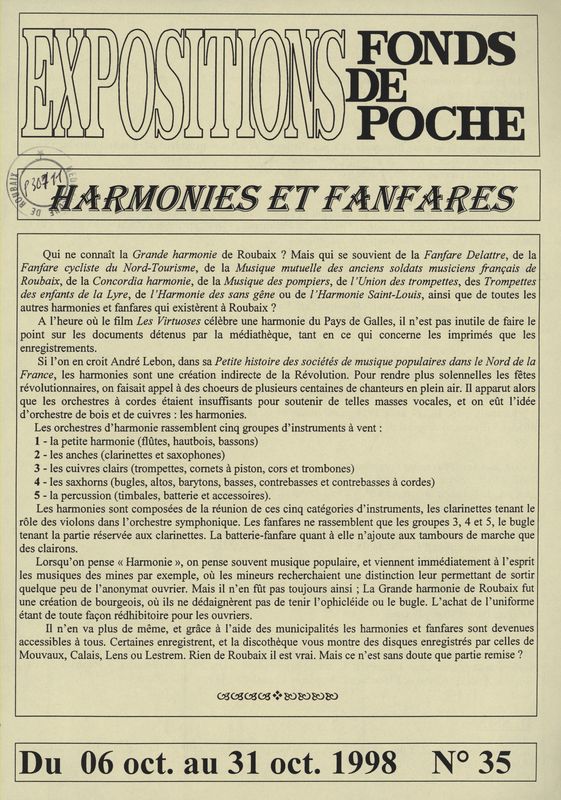 n°35 - Harmonies et fanfares