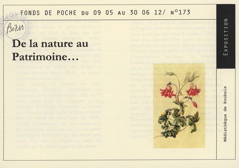 n°173 - De la nature au Patrimoine...