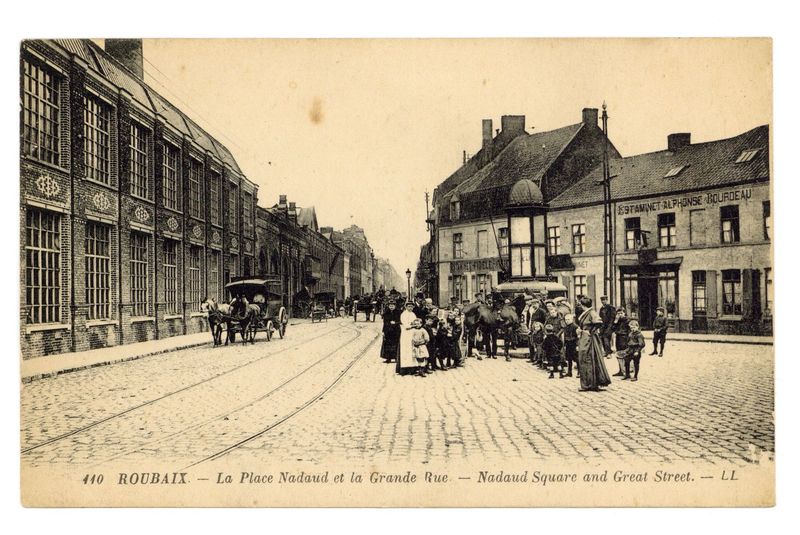 La Place Nadaud et la Grande Rue