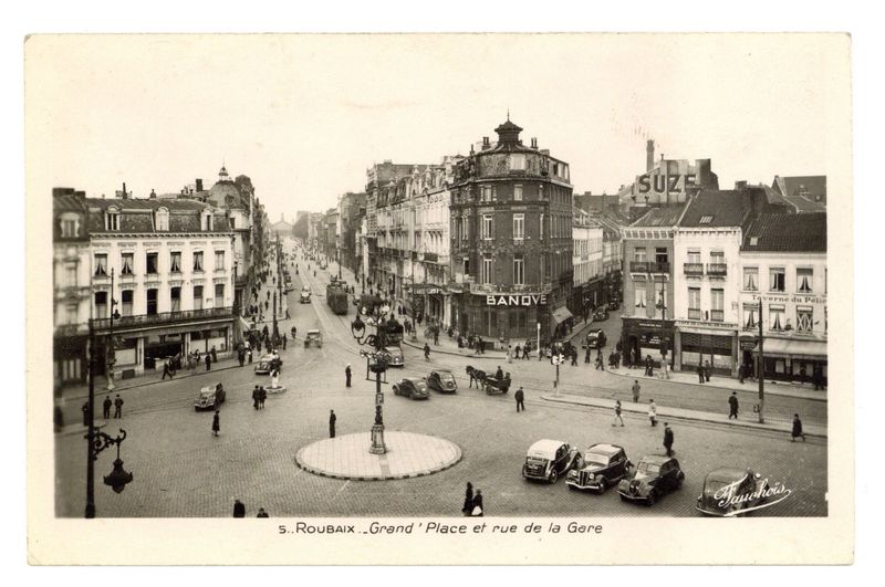 Grand'Place et rue de la Gare