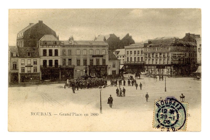 Grand'Place en 1880